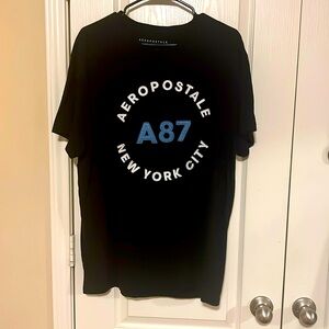 Black X-Large New York City Aeropostale T-Shirt